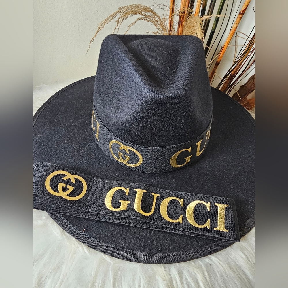Wide Brim XL Fedora with band accessory